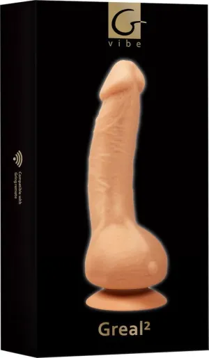 FT London - G Vibe G Real 2 Realistic Vibrating Dildo (Beige)