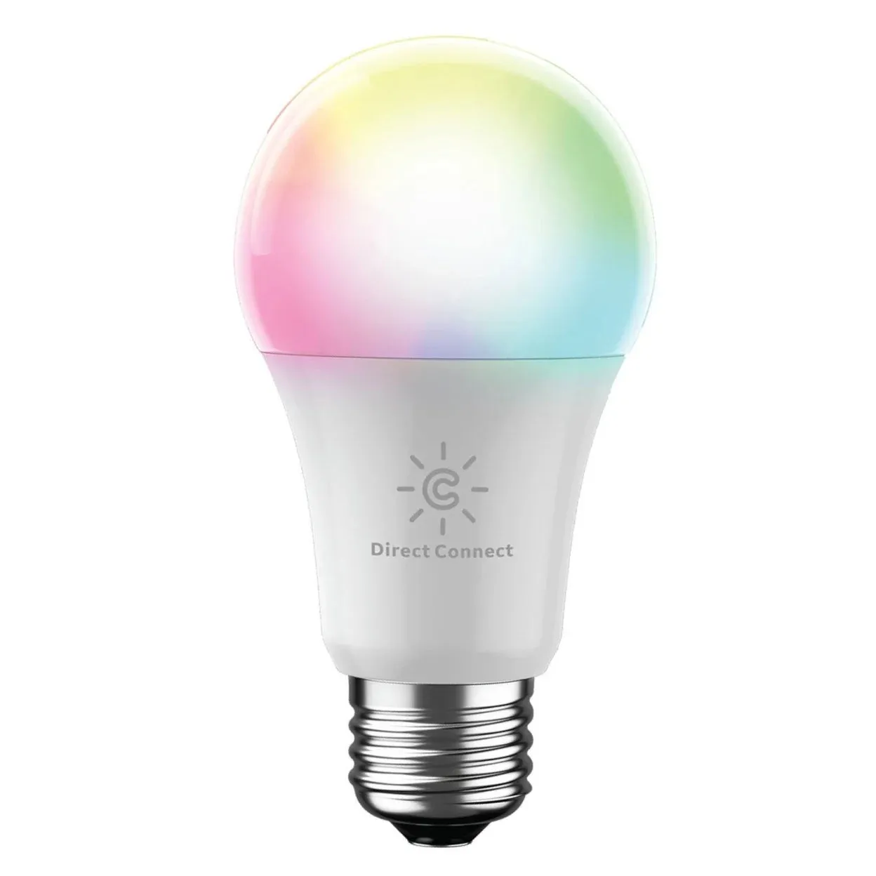 GE Lighting 990002186 LED 9W (60W Replacement) Smart Home Direct Connect Full Color Matter Compatible A19 Smart Bulbs, 4 Pack