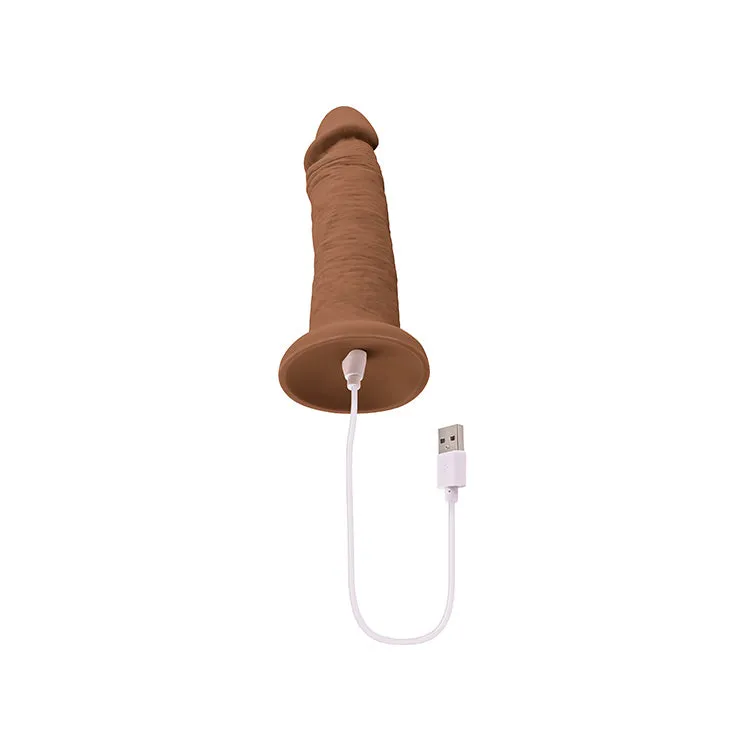 Girthy 6in Vibrating Dildo