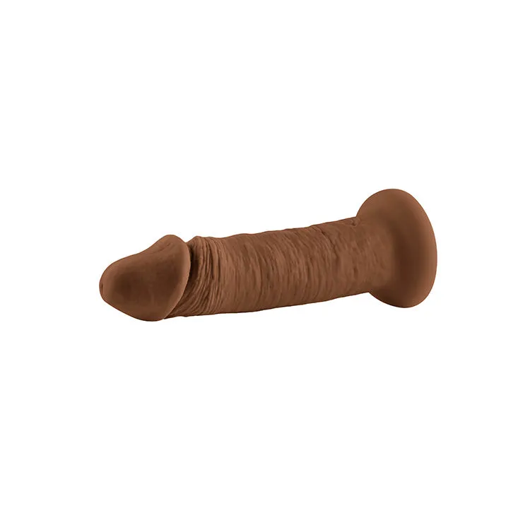 Girthy 6in Vibrating Dildo
