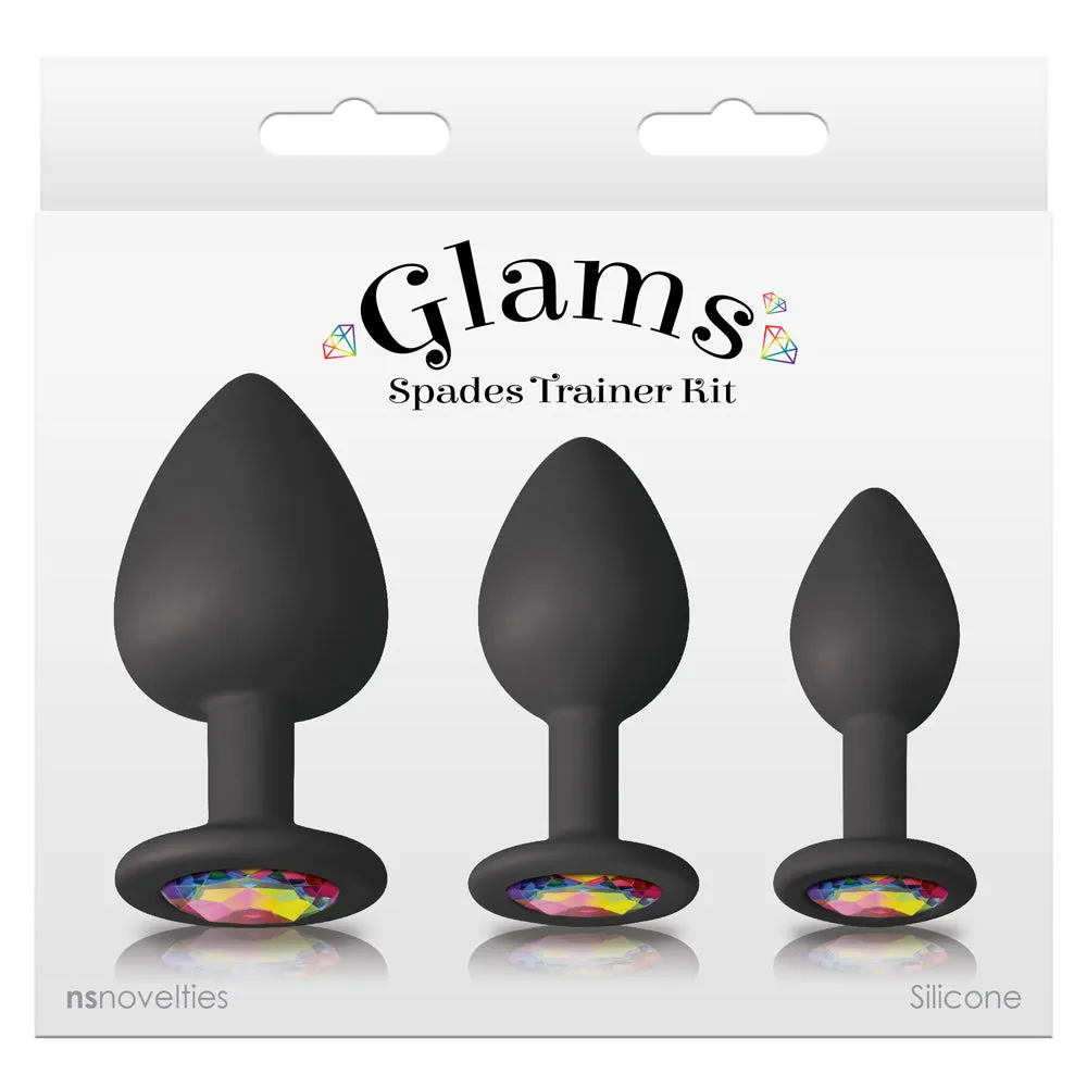Glams Spades Anal Plug Trainer Kit