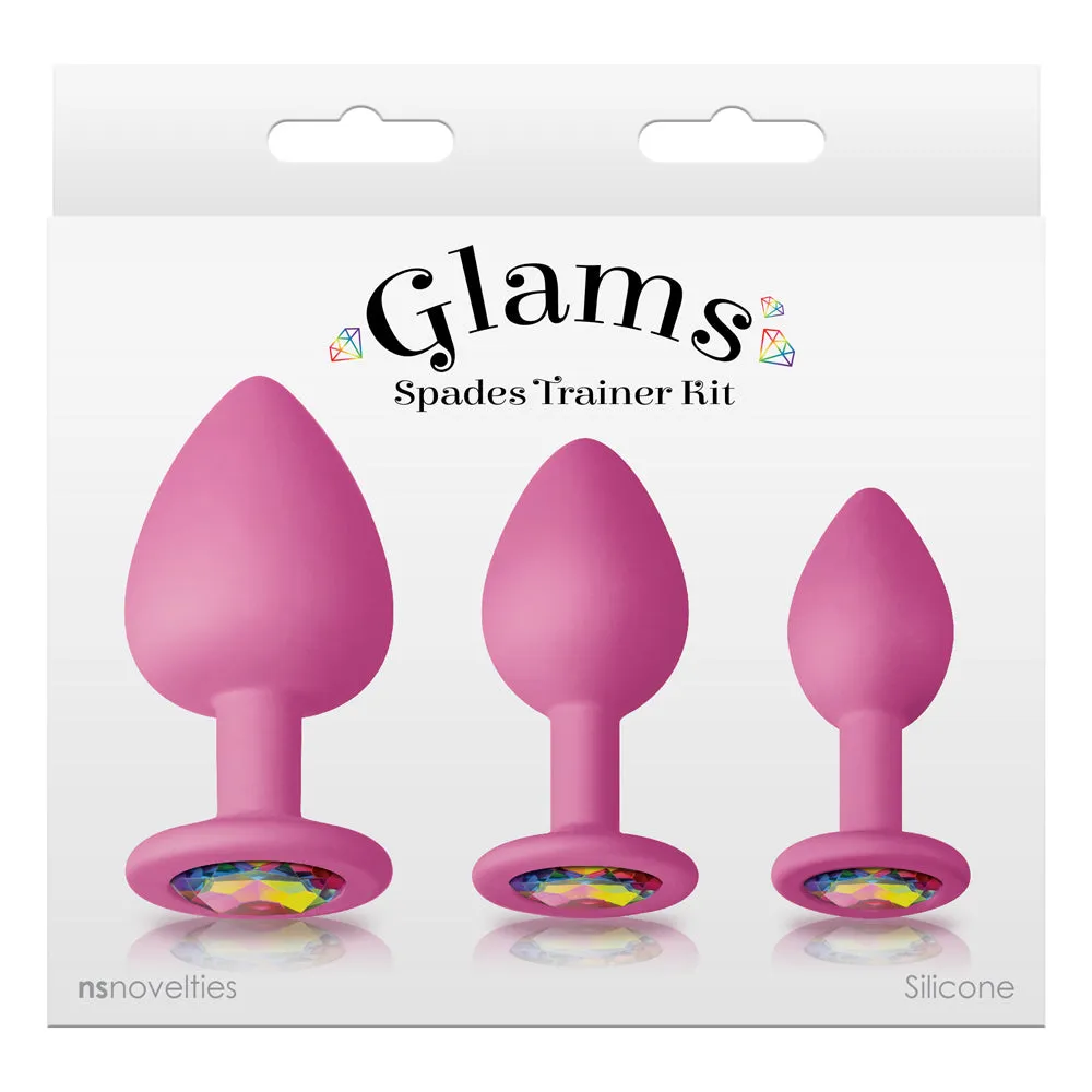 Glams Spades Anal Plug Trainer Kit