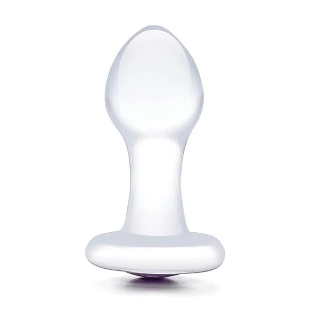 Glas - Bling Bling Glass Butt Plug 3.5" (Clear)
