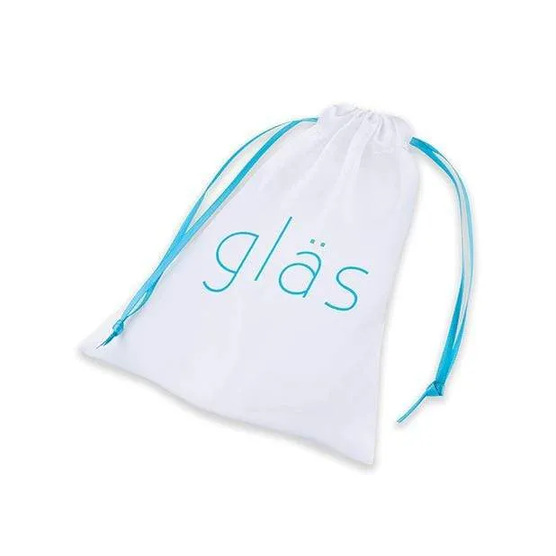 Glas - Bling Bling Glass Butt Plug 3.5" (Clear)