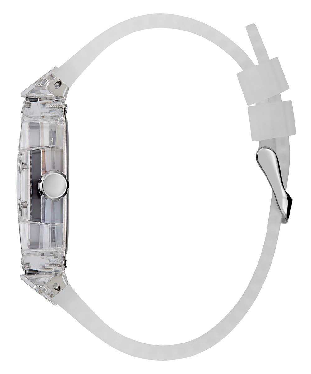 GUESS Mens Clear Multi-function Watch