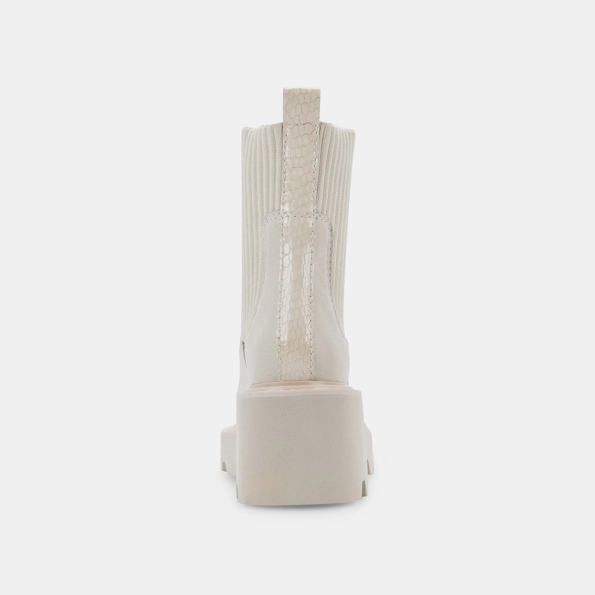 HOVEN H2O BOOTS IVORY LEATHER - re:vita