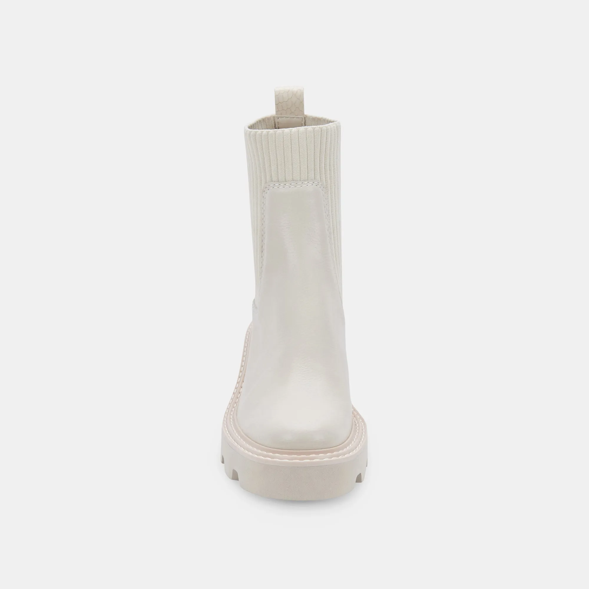 HOVEN H2O BOOTS IVORY LEATHER - re:vita