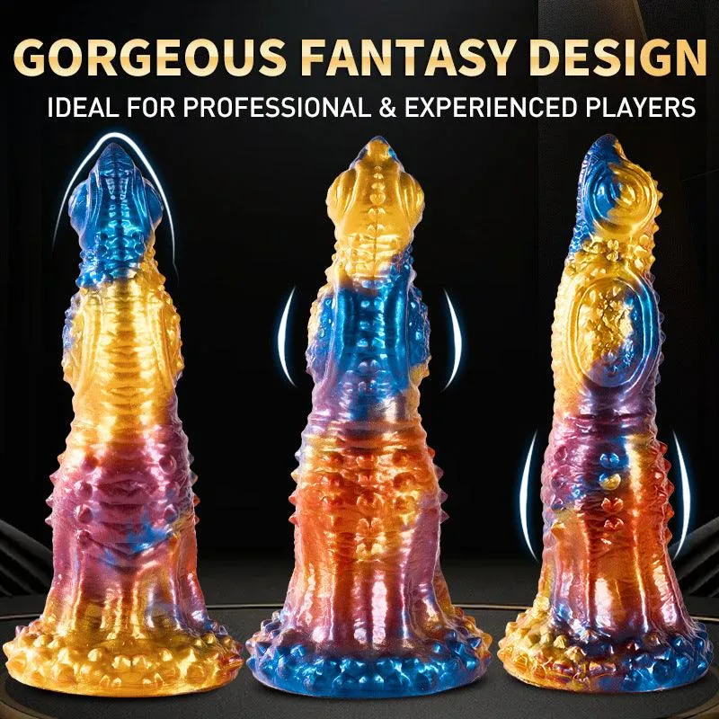 Huge Monster Dildo Remote Control Anal Plug 9.05" Fantasy Alien Dildos