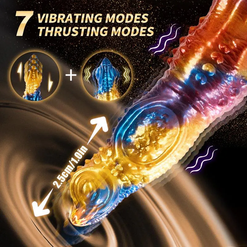 Huge Monster Dildo Remote Control Anal Plug 9.05" Fantasy Alien Dildos