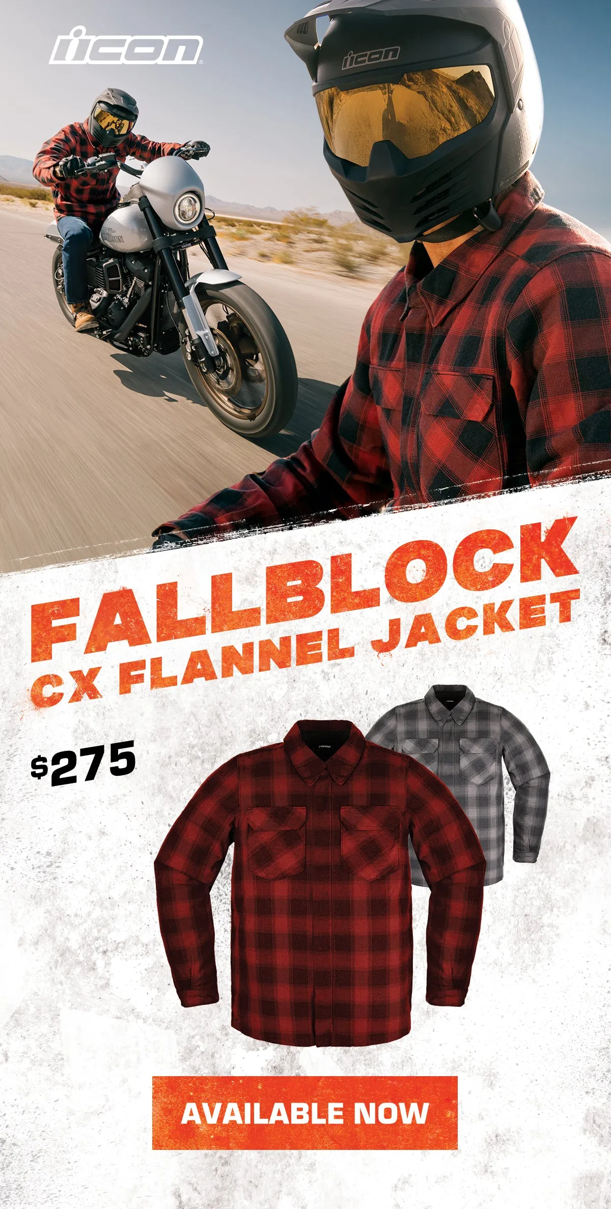 Icon Fallblock CX Flannel Jacket Black