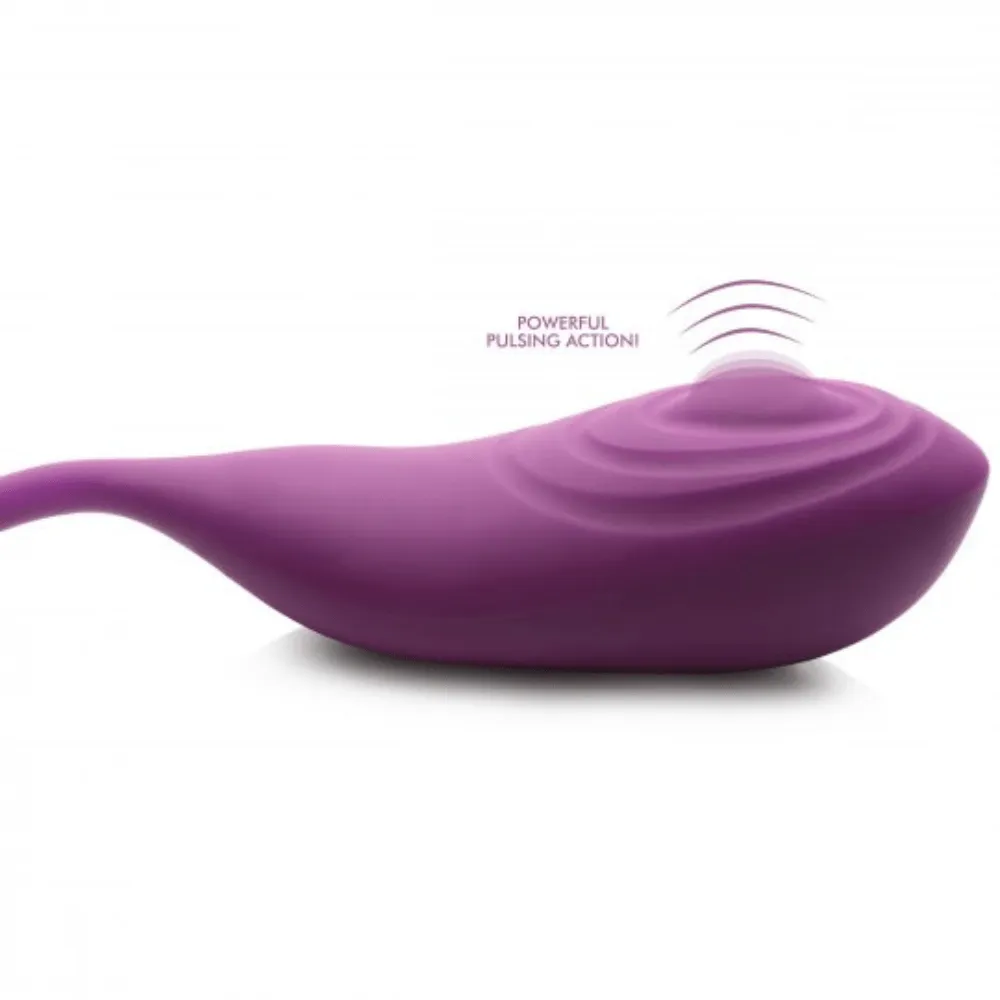 Inmi Slim Pulse Thumping Clitoral Vibrator & Kegel Exerciser Egg
