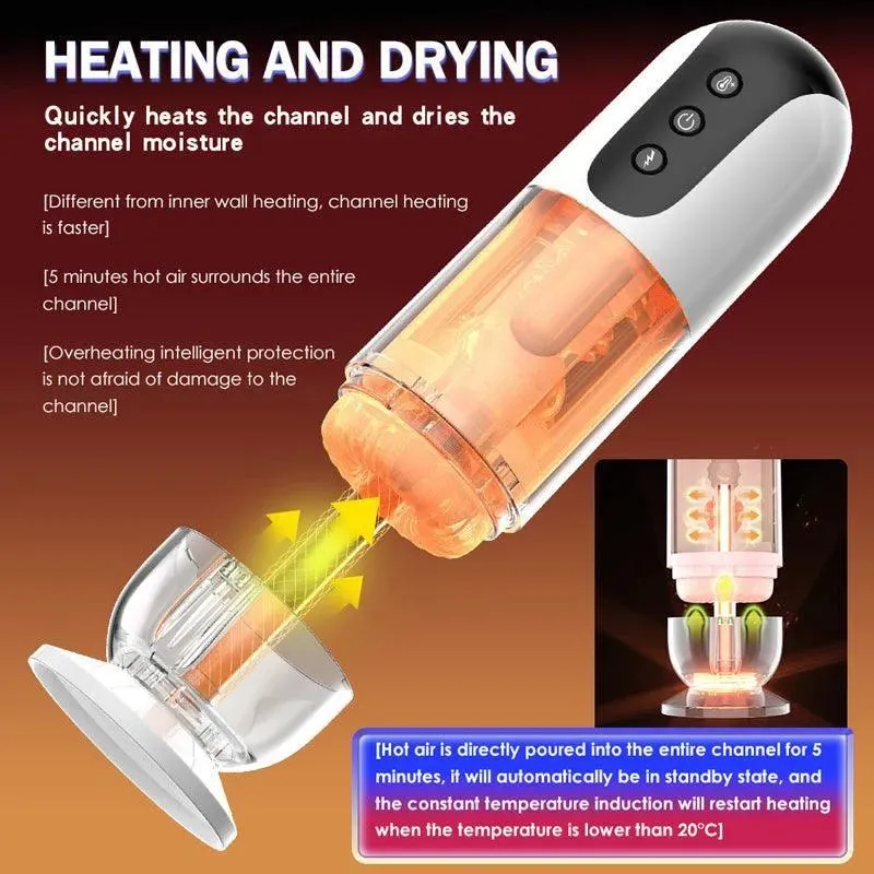 Interactive Heating Male Masturbator