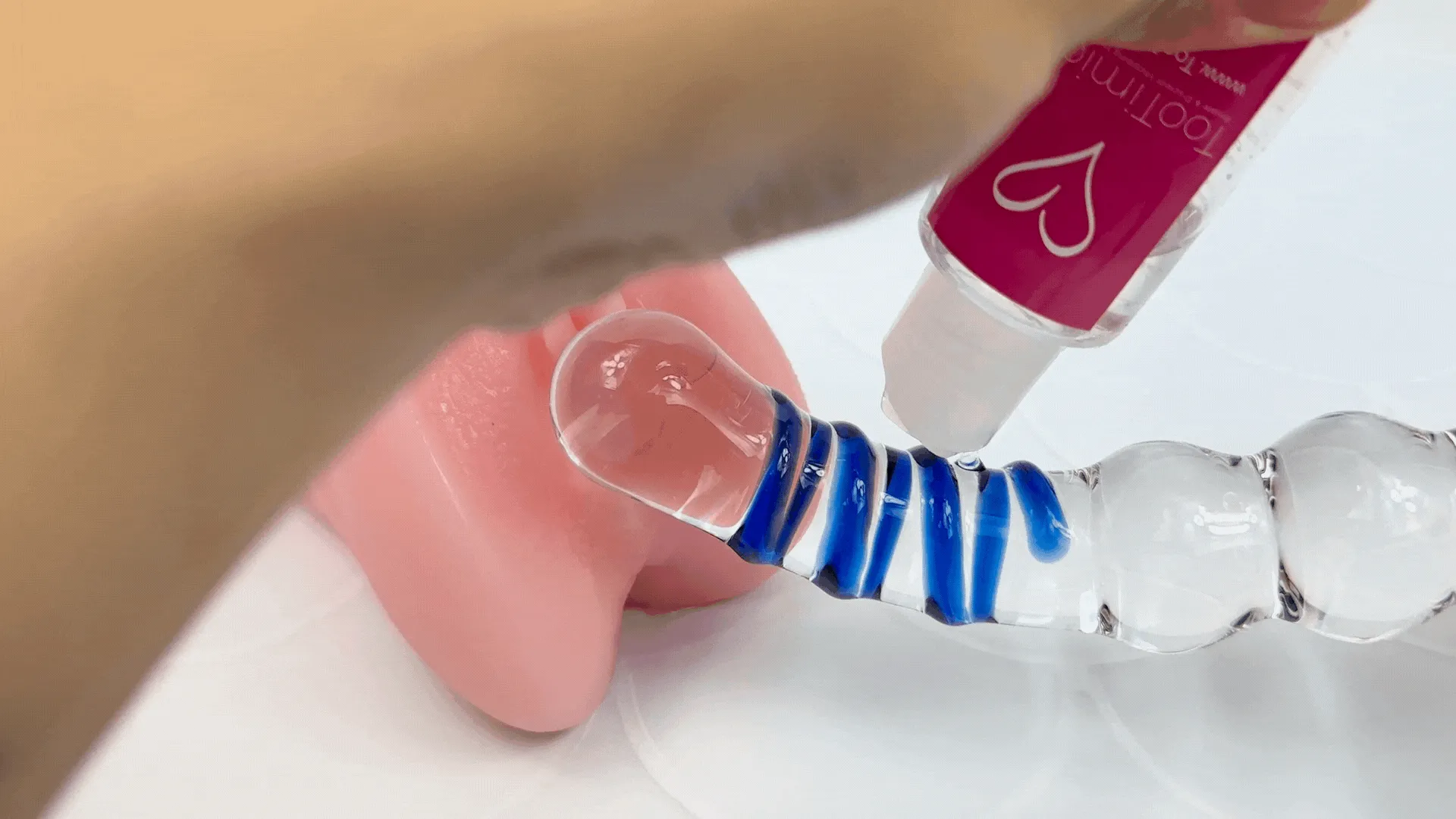Jade Glass Gem - #1 Glass Dildo on TooTimid.com!