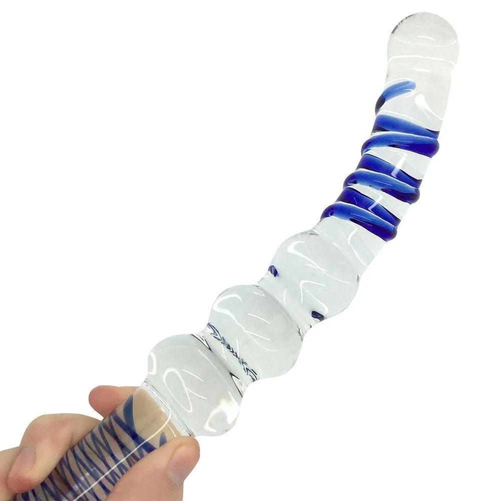 Jade Glass Gem - #1 Glass Dildo on TooTimid.com!