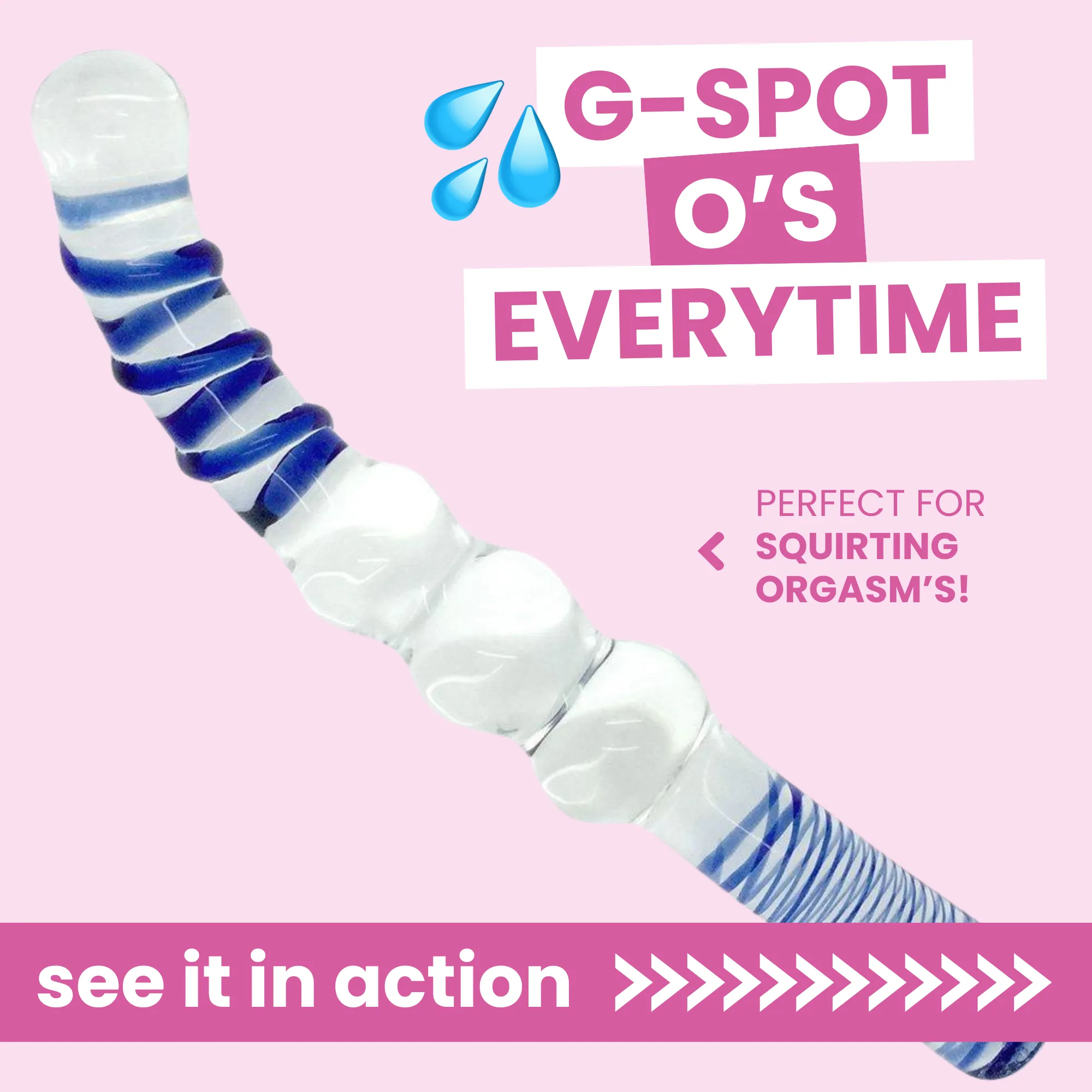 Jade Glass Gem - #1 Glass Dildo on TooTimid.com!