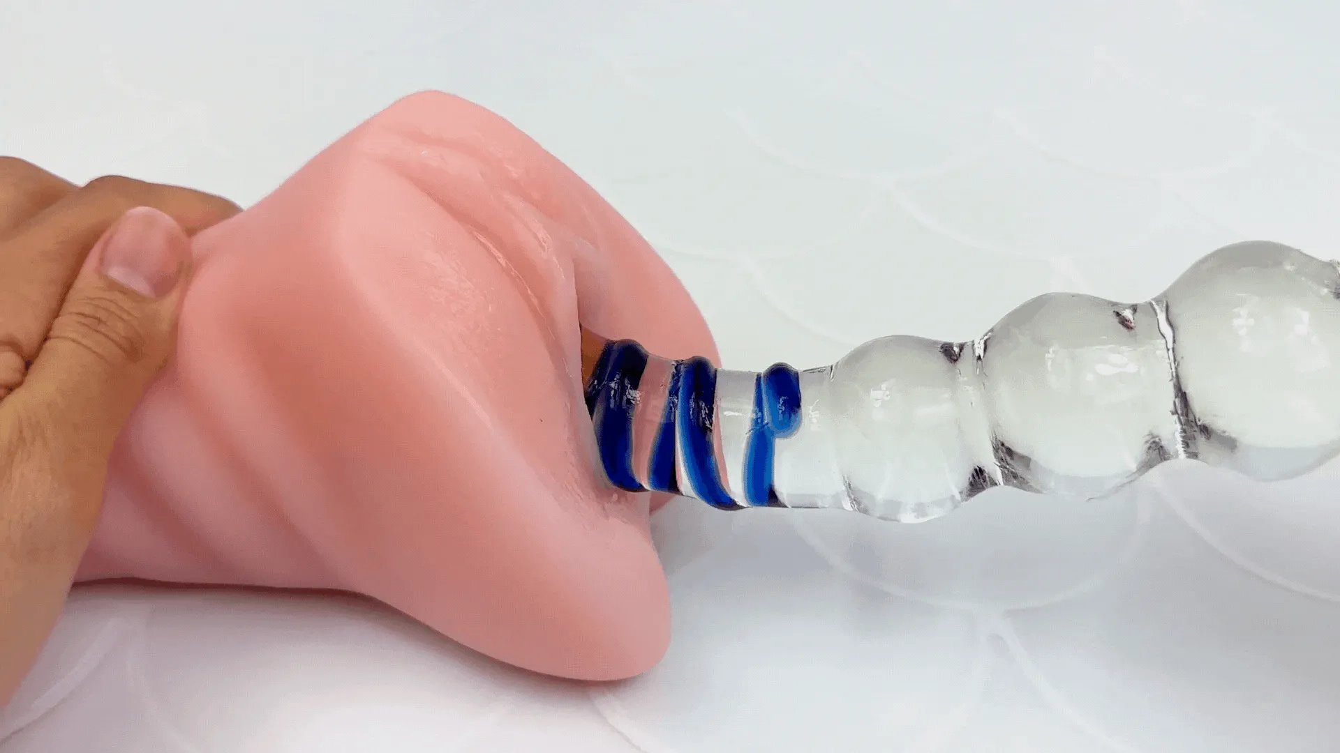 Jade Glass Gem - #1 Glass Dildo on TooTimid.com!