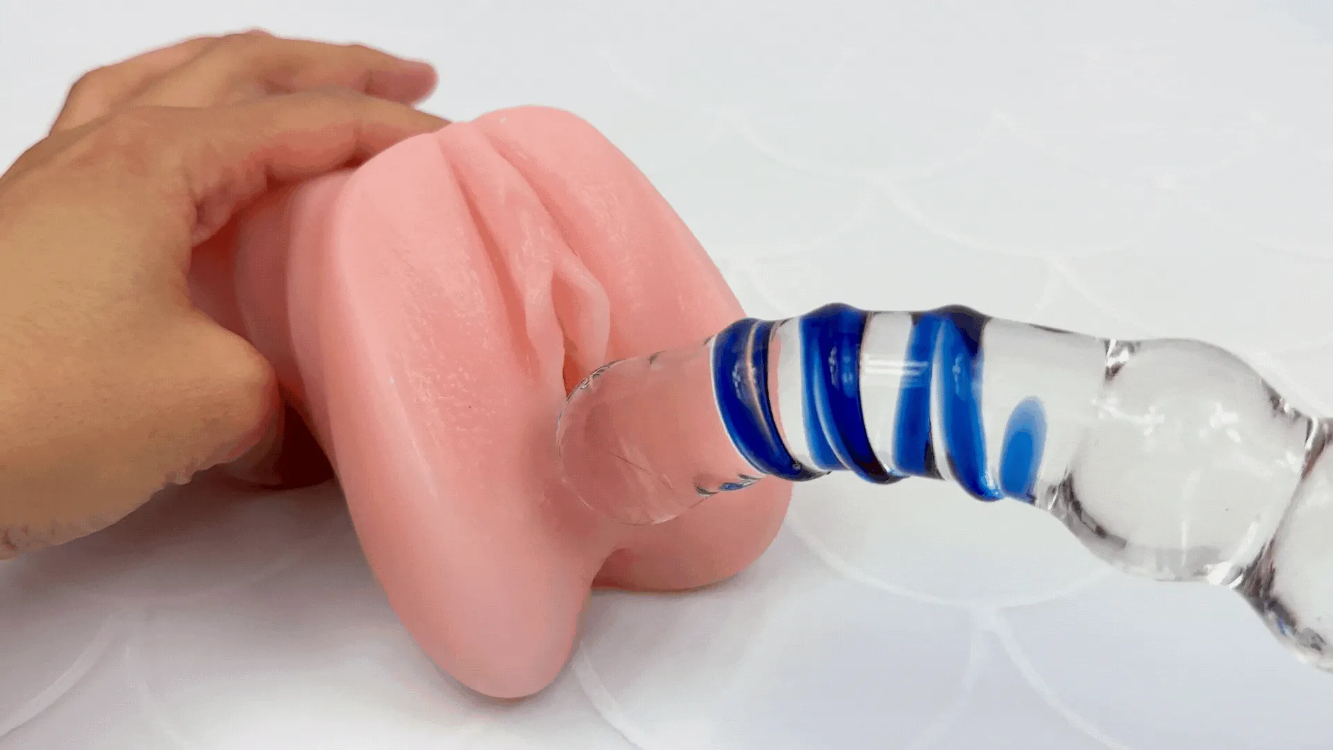 Jade Glass Gem - #1 Glass Dildo on TooTimid.com!