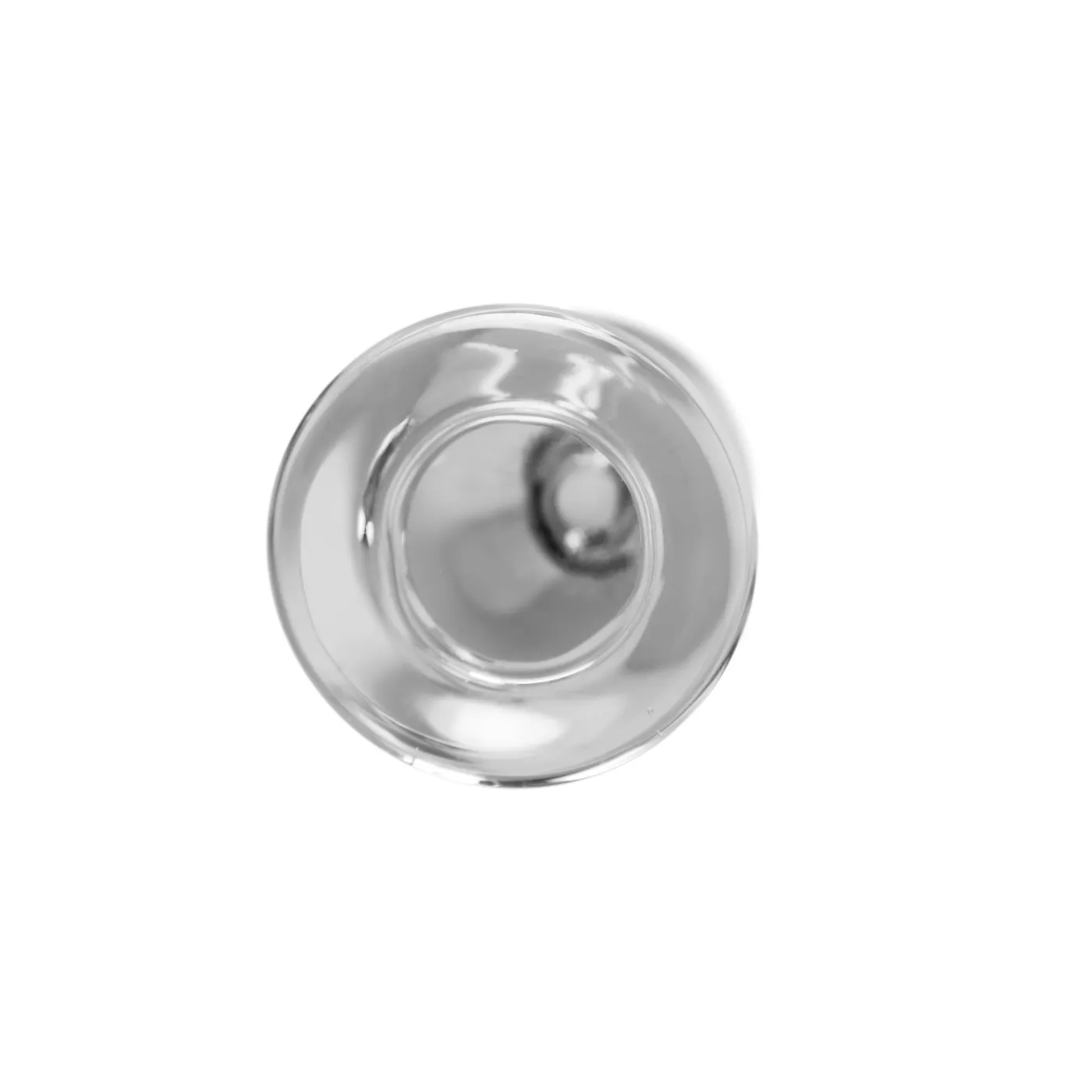Large Glass Anal Plug