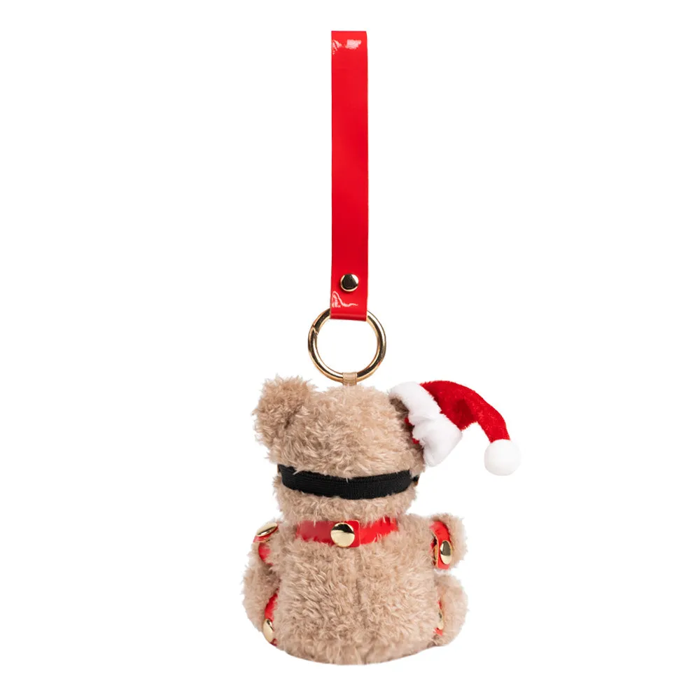 Leto Christmas Faux Leather & Chain Harness Bondage Bear
