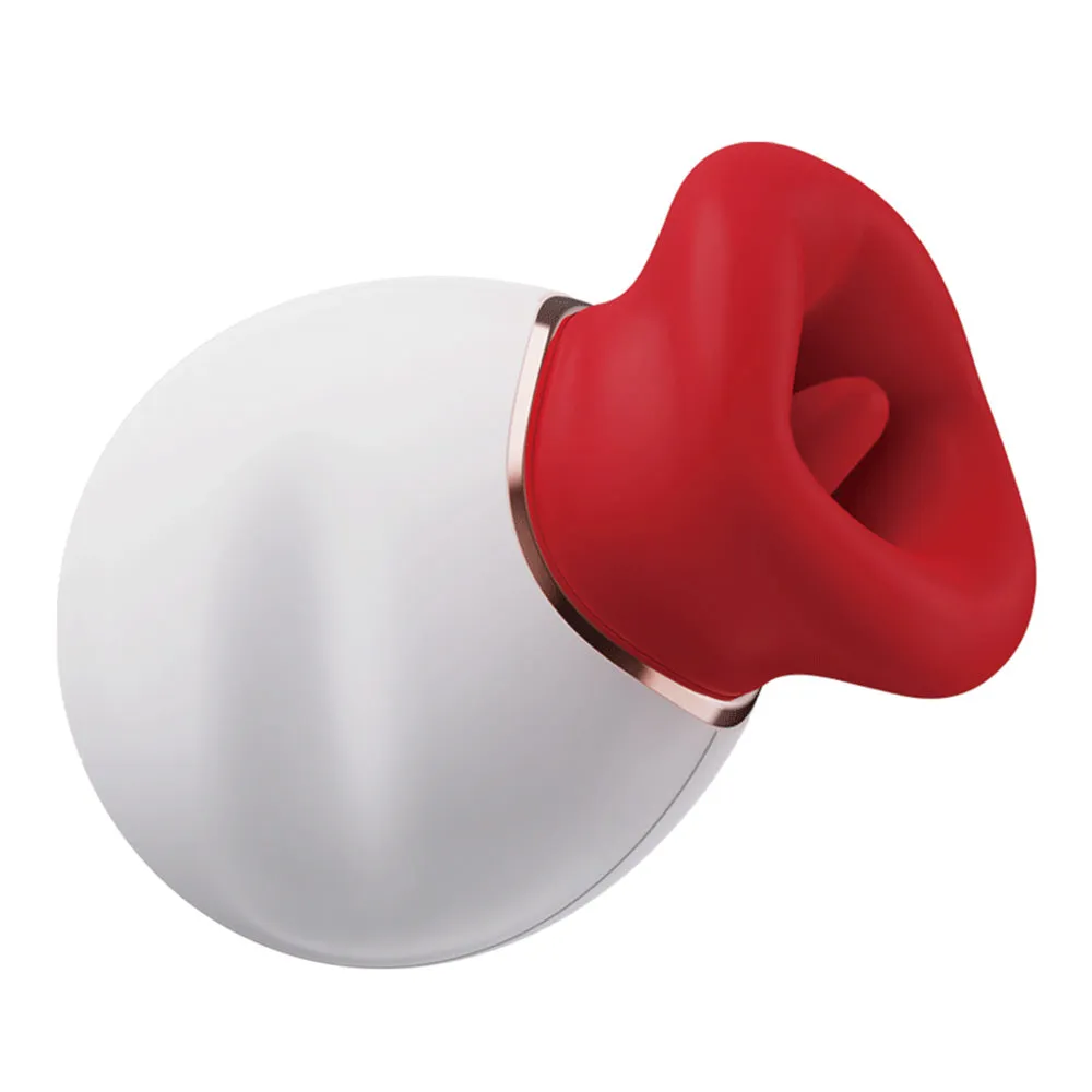 Leto Crimson Kiss Clitoral Suction & Licking Stimulator