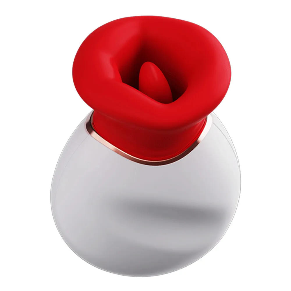 Leto Crimson Kiss Clitoral Suction & Licking Stimulator