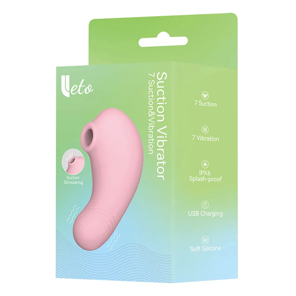 Leto Fairy 2-in-1 Clitoral Suction Vibrator