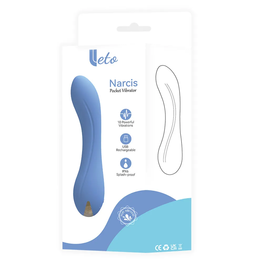 Leto Narcis Flexible Silicone Pocket G-Spot Vibrator