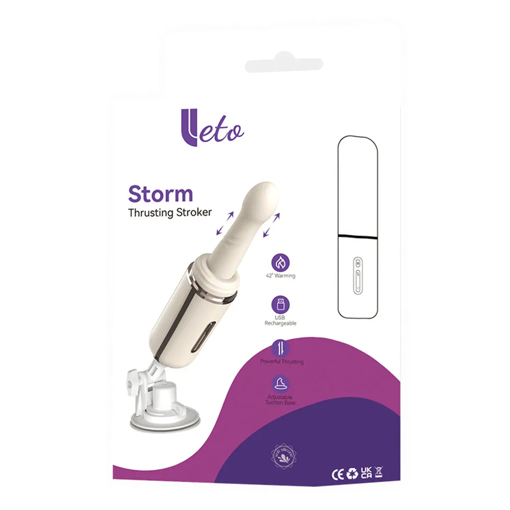 Leto Storm Thrusting Sex Machine & Suction Cup Mount