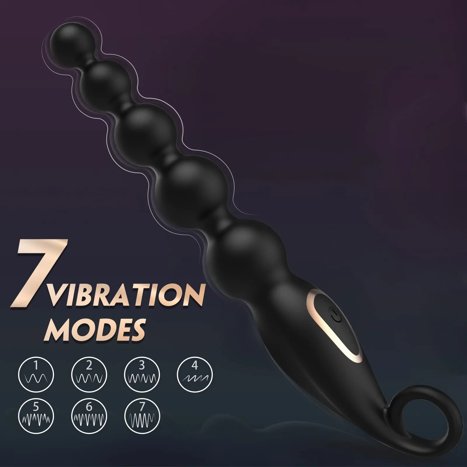 Levi - Vibraion Anal Beads