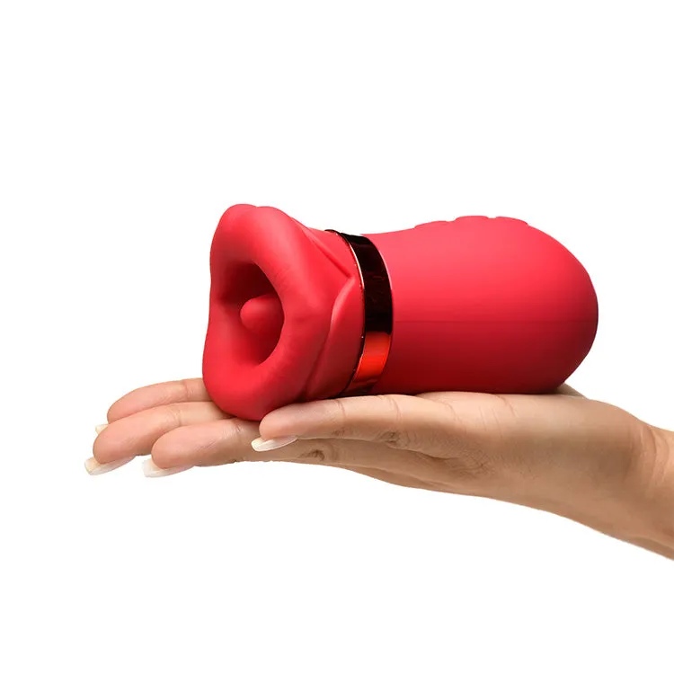 Lickgasm Kiss Me More Sucking & Vibrating Clitoral Stimulator