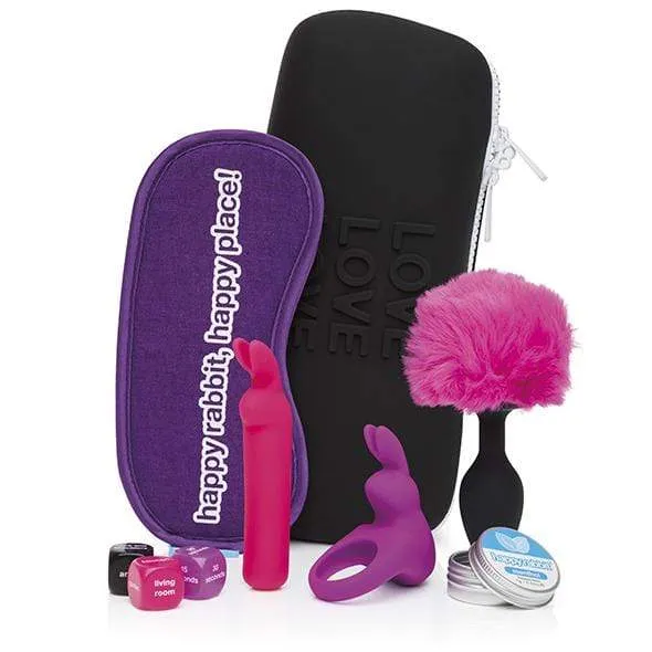 Love Honey - Happy Rabbit Couples Pleasure Starter Kit 7 Pieces (Multi Colour)