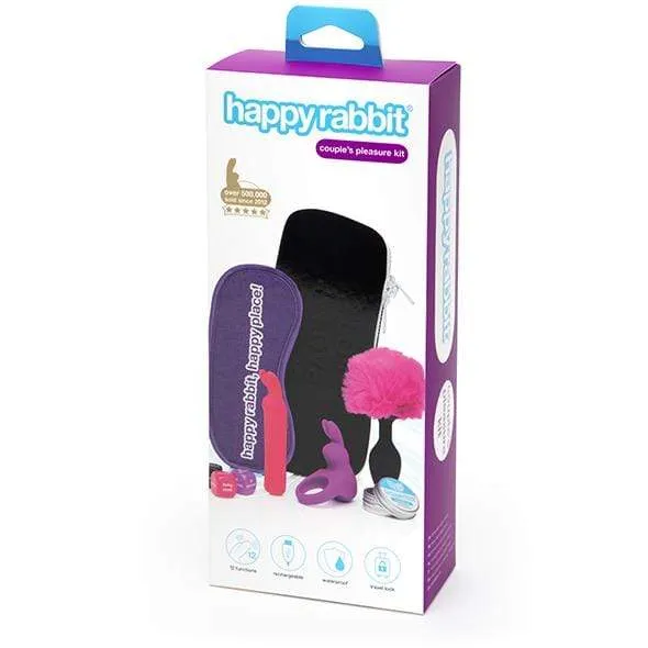 Love Honey - Happy Rabbit Couples Pleasure Starter Kit 7 Pieces (Multi Colour)