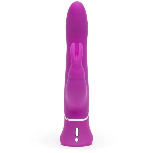 Love Honey - Happy Rabbit Curve Power Motion Thrusting Rabbit Vibrator (Purple)