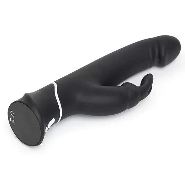 Love Honey - Happy Rabbit Realistic Vibrator (Black)