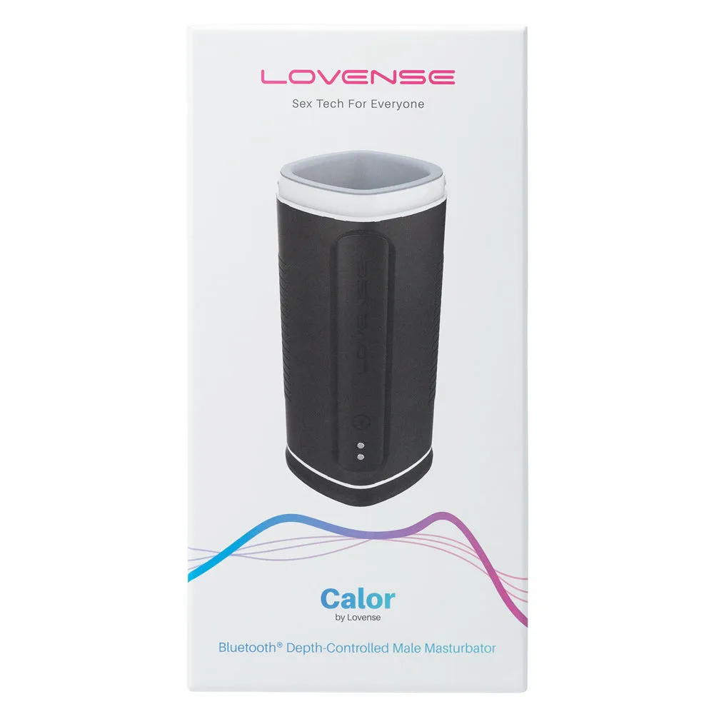 Lovense Calor Squeezable Depth-Sensing Vibrating Warming Masturbator