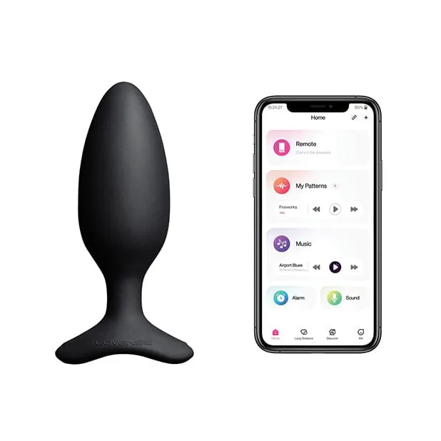 Lovense - Hush 2 App-Controlled Silicone Butt Plug
