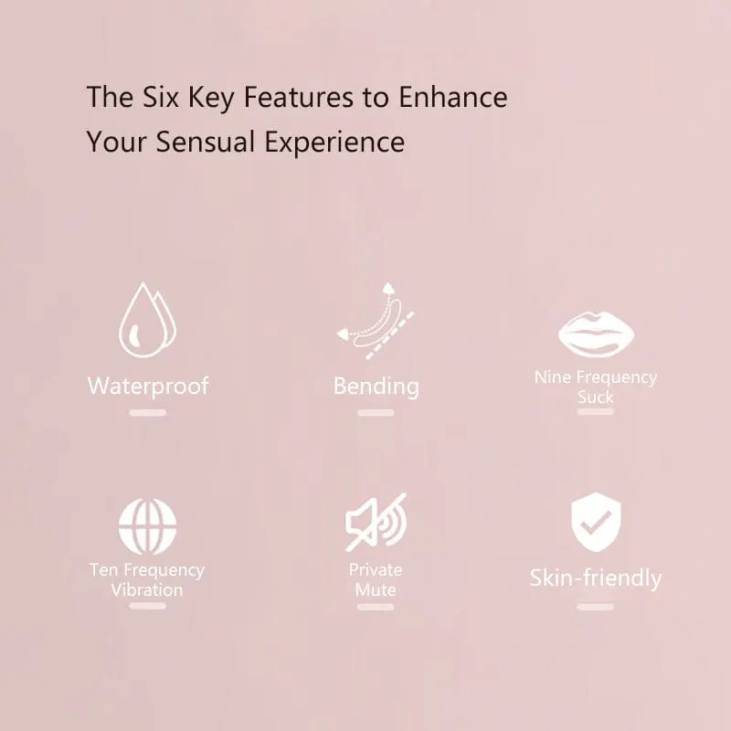 Lurevibe - 9-Speed Sucking 10-Speed Vibration Female Masturbator