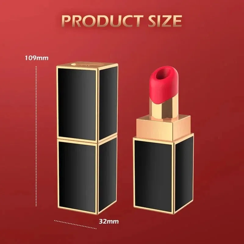 Lurevibe - Lipstick Sucking Women's Masturbation Massage Toys Jumping Egg