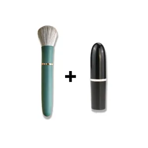 Lurevibe Makeup Set - Lipstick Vibrator   Brush Vibrator
