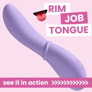 Luxury Silicone Tongue Vibrator | Clit, Pussy, & RJ Stimulations!