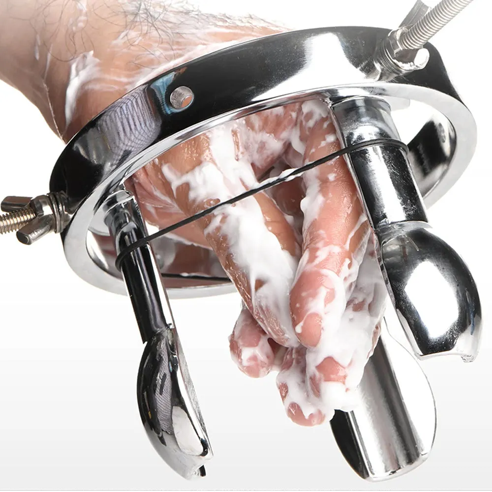 Master Series Forced Spread Stainless Steel Anal Explorer
