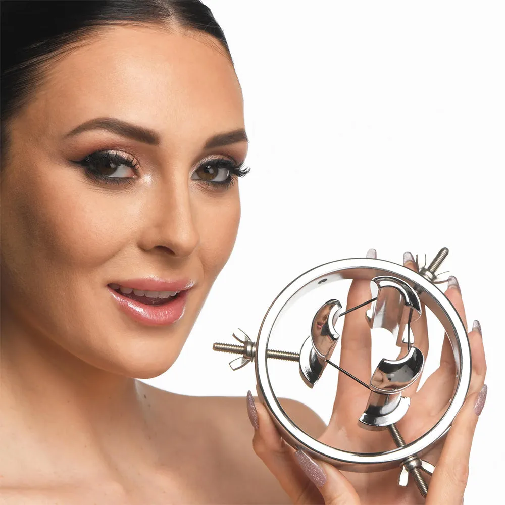 Master Series Forced Spread Stainless Steel Anal Explorer