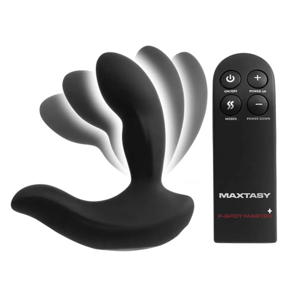 Maxtasy P-Spot Master Poseable Vibrating Prostate Massager With Remote