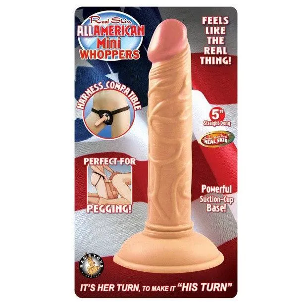 Nasstoys - Real Skin All American Mini Whopper Straight Dong Realistic Dildo