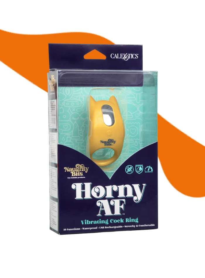 Naughty Bits HORNY AF Vibrating Cock Ring