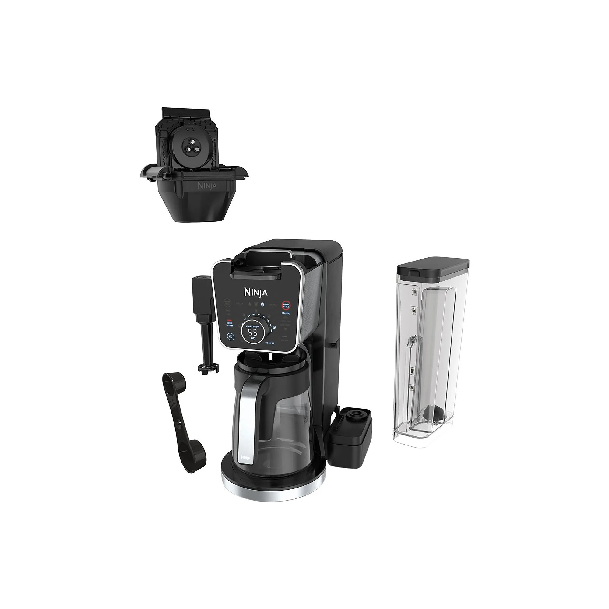 Ninja Dual Brew Pro Specialty Coffee Maker System CFP301 - BLACK ONE SIZE