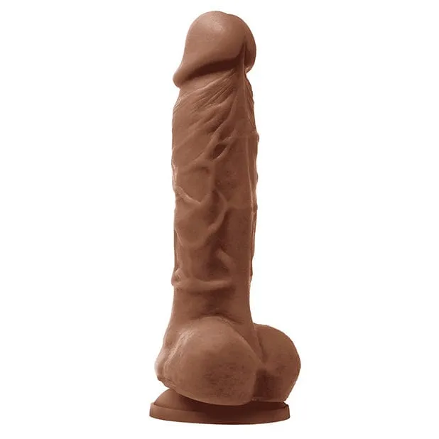 NS Novelties - Colours Pleasures Silicone Suction Cup Realistic Dildo with Balls