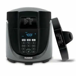 NuWave 33801 Black Duet Pressure Cooker Combo / Air Fryer Combo