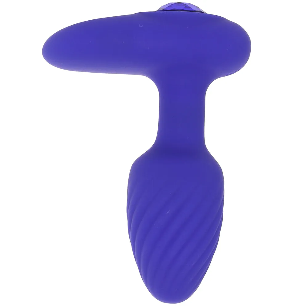 Oh My Gem Mystery Vibrating Plug in Sapphire