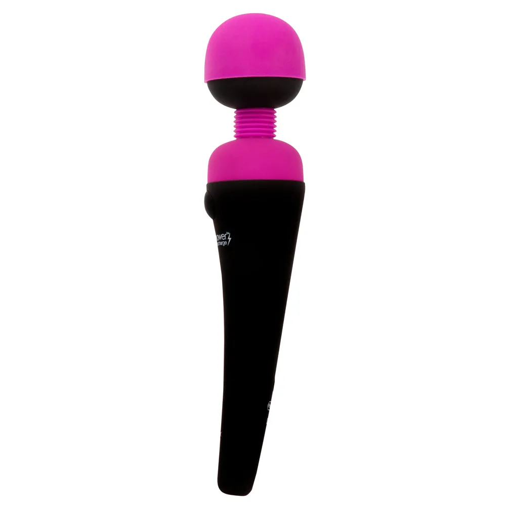 PalmPower Recharge Vibrating Wand Massager